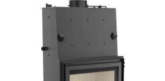 Wkład kominkowy z płaszczem wodnym