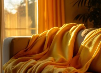 Bawełniany koc jako całoroczny element wnętrza – jak dobrać grubość i splot? koc bawełniany